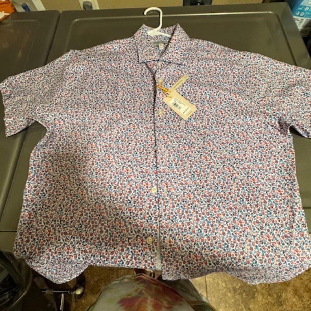 Peter Millar button down polo NWT size Medium